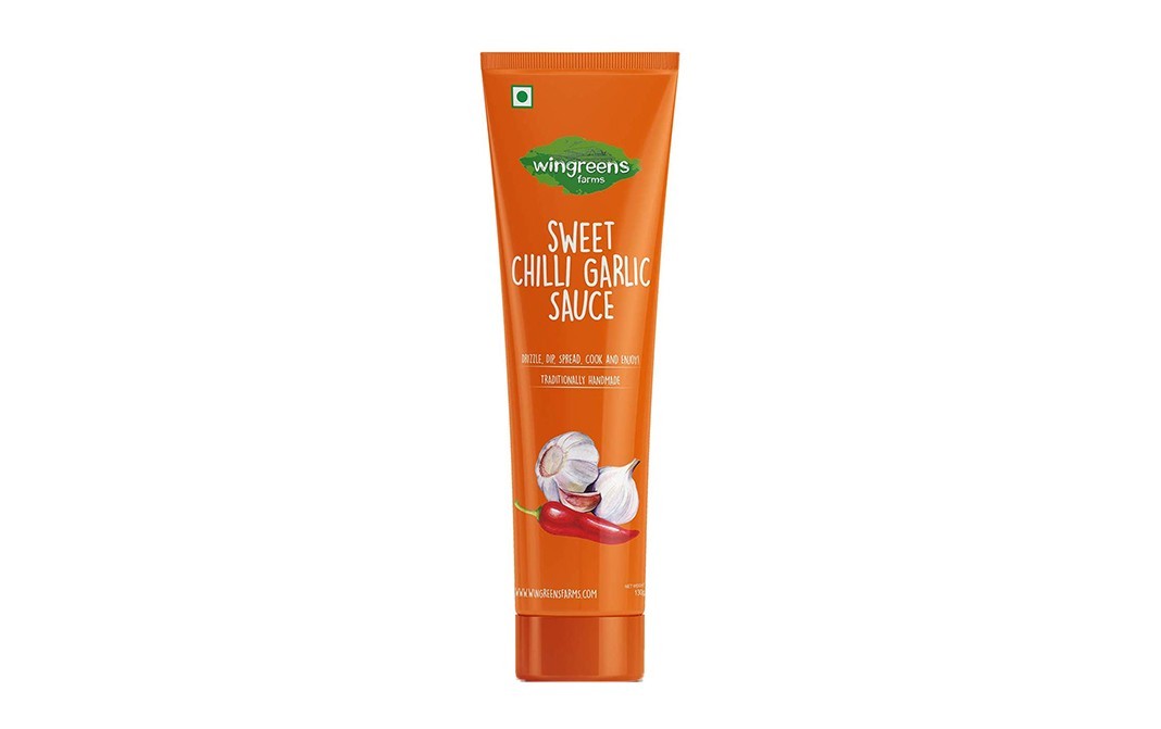 Wingreens Farms Sweet Chilli Garlic Sacue    Pack  130 grams